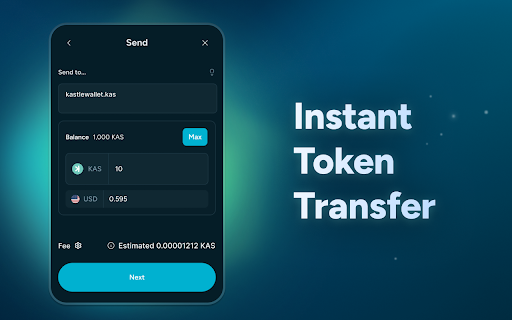 Kastle :: Kastle is a browser extension wallet for the Kaspa network