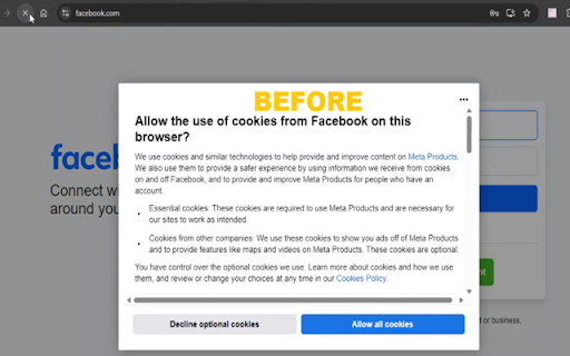 GhostCookie: Datenschutz zuerst :: Lehnt Cookie-Banner automatisch ab. Datenschutz zuerst — kein Tracking, keine Datensammlung, kein Remote-Code.