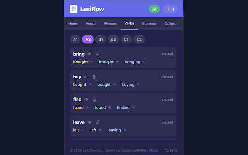 LexiFlow :: AI-driven language learning enforcer — from A1 to C2