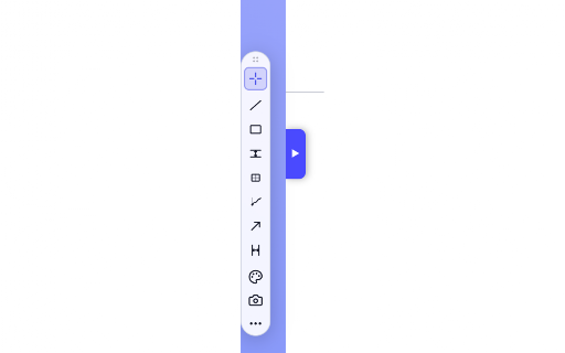Deepvue UI Modifier :: Docks the floating drawing toolbar directly into the left sidebar.