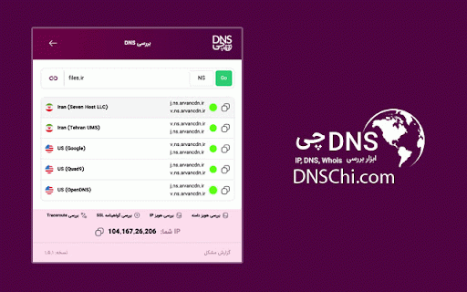 DNSChi :: Instant DNS intelligence