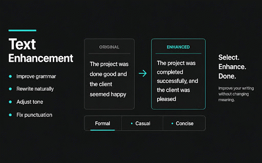 Mindscribe AI :: AI-powered reply suggestions and text enhancement for any text field on the web.