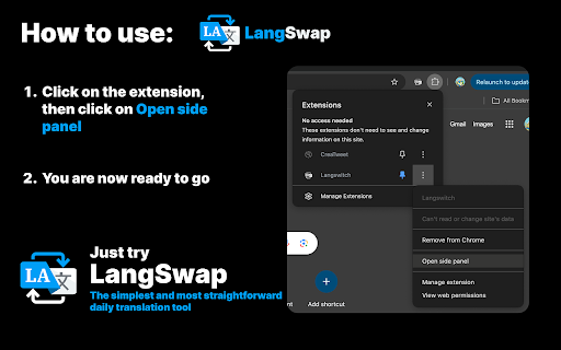 Lang Swap :: AI Translate Master