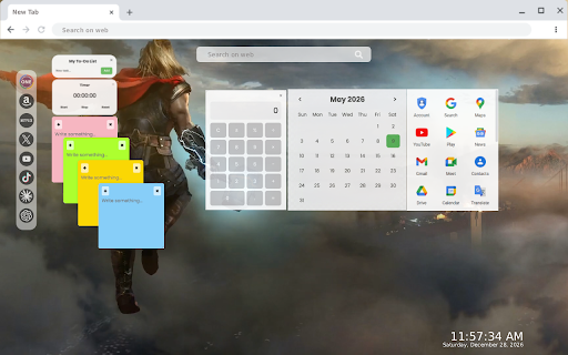 Thor Live Wallpaper New Tab :: Thor Live Wallpaper New Tab - Live HD video wallpaper for your Chrome new tab.