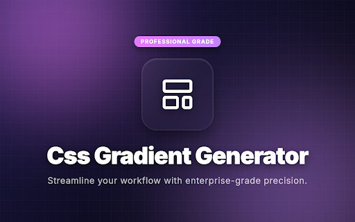 CSS Gradient Generator & Picker :: Create beautiful CSS gradients with a visual picker. Copy the CSS code with one click. Linear and radial gradients.