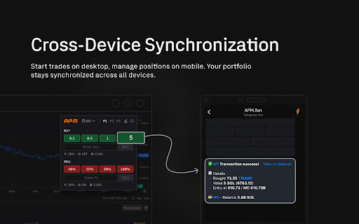 APM Copilot :: Trade smarter, faster. APM Co-Pilot lets you monitor live data and place trades instantly — all from one unified extension.