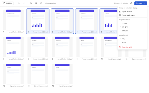 Sheaf — Local PDF Workbench :: Merge, split, reorder, rotate and convert PDFs entirely on your machine. Nothing is ever uploaded.