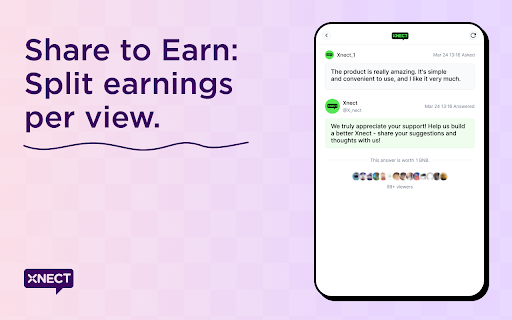 Xnect :: A Crypto-Powered Q&A Browser Extension