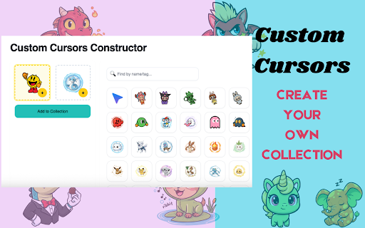 Custom Cursor - Fun & Animated Cursors for Chrome :: Custom Cursor lets you change your boring mouse pointer into something amazing. Choose from thousands of animated, cute, and fun…