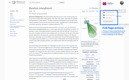 SmarterHumans.ai: AI flashcards & notes deep-linked to videos & webpages :: Create flashcards and notes deep-linked to texts, videos and images on webpages and remember everything that you learn.