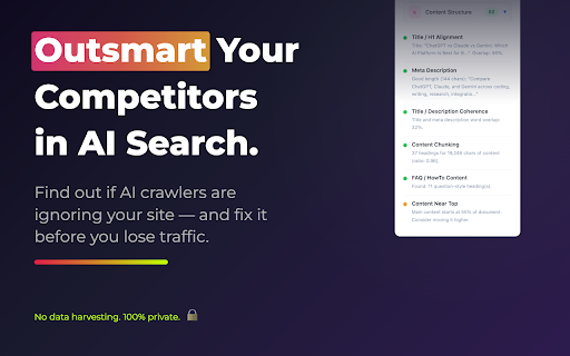 AEO Tool :: Analyze AI searchability with AEO Tool — check answer engine optimization compliance and content optimization for AI.