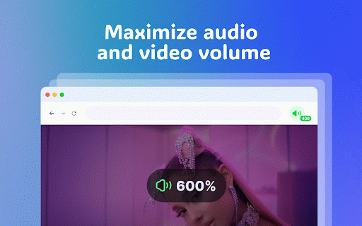 Sound Booster — Increase sound :: The extension boosts tab volume up to 600% for powerful, clear sound.