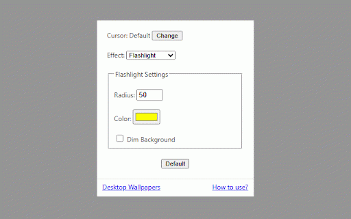 Cursors with Special Effects :: Advanced cursor customization. Bring your cursor to life!