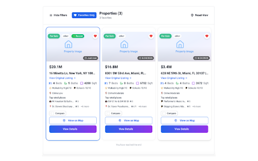 SmartHood :: AI-powered real estate analysis for Zillow & Funda.nl. Instant property insights using OpenAI. Secure data processing.