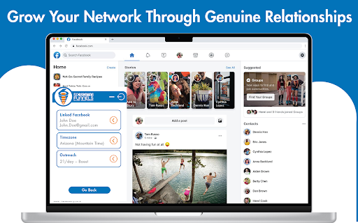 Six Sigma Funnels :: Automates Facebook prospecting by sending connection requests and follow-ups to help you generate qualified leads.