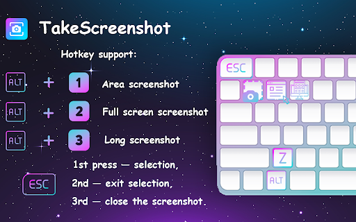 TakeScreenshot – capture area, full page or scrolling screenshot :: Easily capture an area, the entire screen or a scrolling page and instantly add annotations: highlight, draw, write...