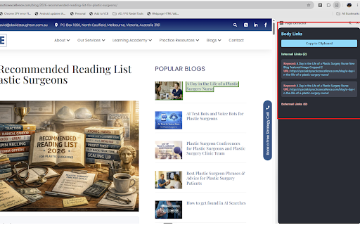 Page Extractor :: Select and copy specific HTML sections from any webpage using hover or bounding box.