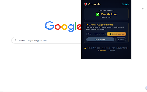 Orunmila BEC Shield :: AI-powered(agent) protection against Email scams, invoice scams and phishing attacks Real‑time threat detection for your inbox.