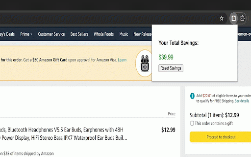 WalletWatchdog :: Keep track of your savings and expenses as you shop.