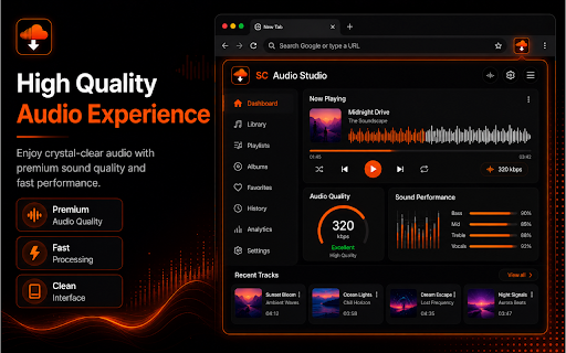 SoundCloud Downloader – SoundCloud to MP3 Converter - SC Downloader :: Download SoundCloud songs, playlists & albums in high quality 320kbps MP3 files. Free, fast, works on iPhone, Android, PC & Mac.