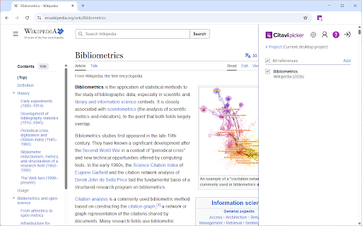 Citavi Picker :: Citavi Picker for Google Chrome