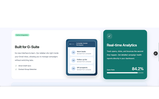 Gmail Campaign Sender :: Send personalized email campaigns directly from Gmail.