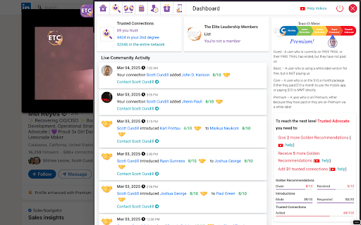 Elite Leadership Network :: Elite Leadership empowers mid and senior-level professionals to build a private network of trusted connections—fast and effortlessly