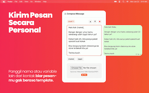 Dibales.AI: WA Broadcast Tool :: Kirim dan kelola pesan WhatsApp ke chat dan grup dengan lebih praktis. Semua bisa dibales.ai