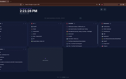 Folio - Visual Bookmark Manager & New Tab :: Visual bookmark manager and customizable new tab dashboard. Organize bookmarks beautifully with folders, notes, and wallpapers.