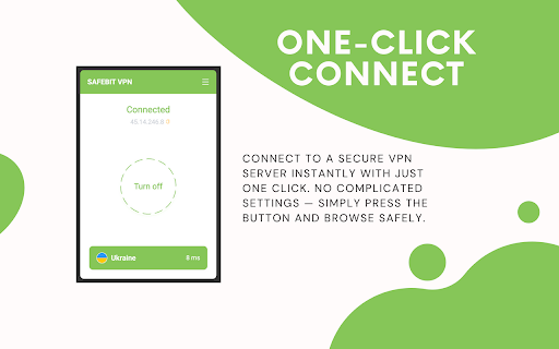 SafeBit VPN — Free & Secure VPN Proxy for Chrome :: Unblock websites, hide your IP, and protect your privacy. No logs, fast servers, and unlimited switching between locations.