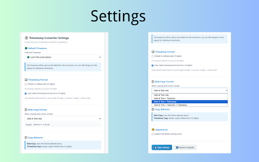 Timestamp Converter - Quick & Easy :: Convert Unix timestamps to dates instantly. Support timezones, auto-detect format, one-click copy.