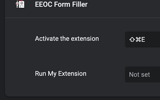 EEOC Form Filler :: Automatically fill out the U.S. Equal Employment Opportunity Commission form.