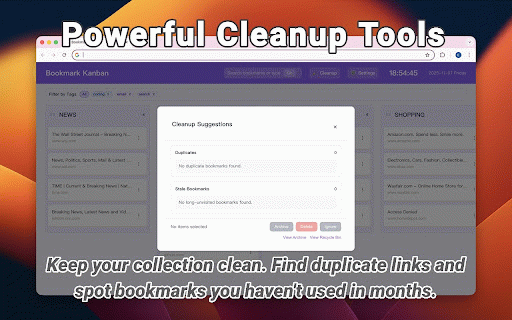 Bookmark Kanban :: Organize bookmarks in a visual kanban board. Simple, intuitive management with drag-and-drop functionality.
