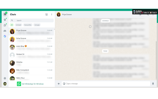 URVA WhatsApp Sender :: Send WhatsApp messages to multiple numbers.