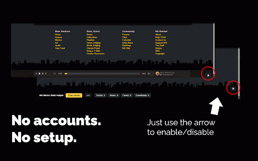 NG Music Stats :: Track and compare Newgrounds audio stats directly on the site.