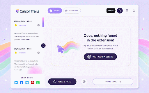 Cursor Trail :: Cursor Trail allows your to personalize and enhance their cursor trail effectA cursor trail will follow your mouse cursor