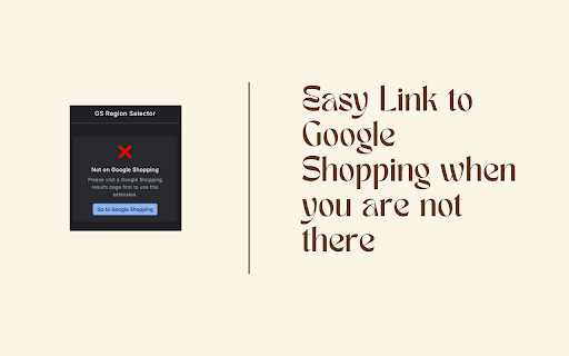 Google Shopping Region Switcher :: Easily switch Google Shopping regions to compare products and prices internationally.