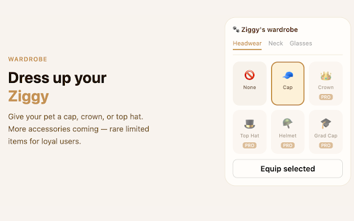 Ziggy – The AI Dog on Your Screen :: An AI-powered assistant that chats, compares deals, and keeps you company on any website!