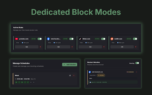 Klokd – Website Time Tracker & Site Blocker :: Track and manage your browsing time locally with 100% privacy - No data leaves your device.