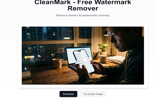 CleanMark - Watermark Remover :: Remove Gemini watermarks from images instantly. Visit cleanmark.org for more tools.