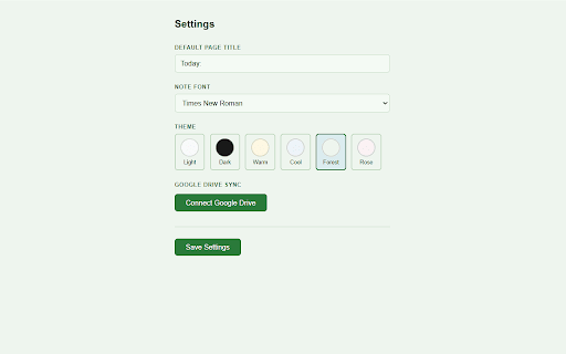 Scratch Paper :: A simple popup for taking notes and organizing them easily.