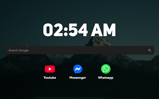 Cool New Tab :: Replaces the new tab page with a cool bloat-free tab