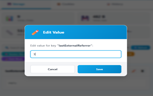 Local Storage Viewer Pro :: Professional tool to view, search, edit, and manage localStorage and sessionStorage with an elegant, modern interface