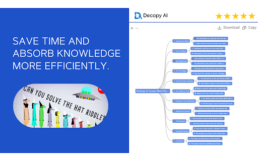 Decopy AI | YouTube Summary & Transcript Generator :: AI-powered tool to summarize YouTube transcripts and capture key insights instantly.