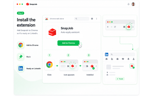 SnapJob: Job Application Assistant :: Save job postings from LinkedIn and apply with your saved SnapJob profile.