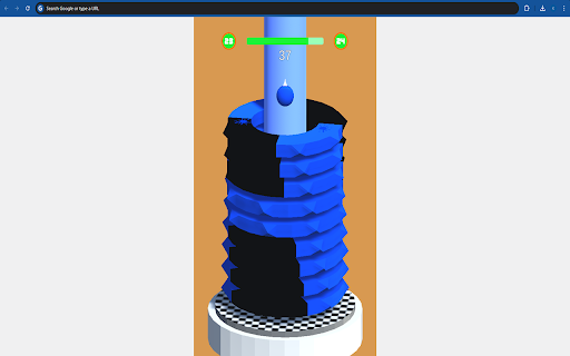 Blazing Helix Stack Ball Game :: Experience blazing helix blocks as you smash and stack your way to victory in this epic, high-speed, addictive puzzle challenge!