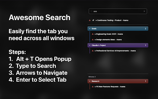 Sharp Tabs - Best Vertical Tabs Suspender & Organizer! :: Instant Search. Advanced Suspend. AI Integrations. Auto Session Backups. Duplicates. Workspaces. Themes. and Much More!
