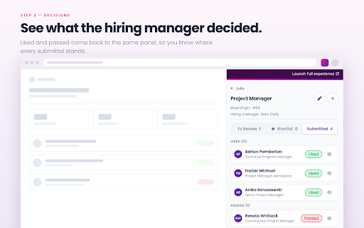 recruitOS :: recruitOS in the browser: capture candidates, work jobs, and submit lookbooks to hiring managers.