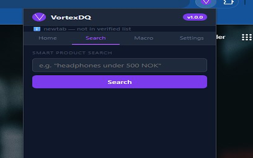 VortexDQ Assistant :: AI assistant, phishing protection, ad blocker, translator, smart search & macro automation by VortexDQ. Powered by Agent09.