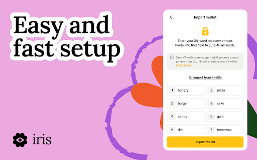 Iris Wallet :: Iris Wallet - Browser Wallet for Nockchain